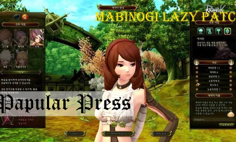 Mabinogi Lazy Patch