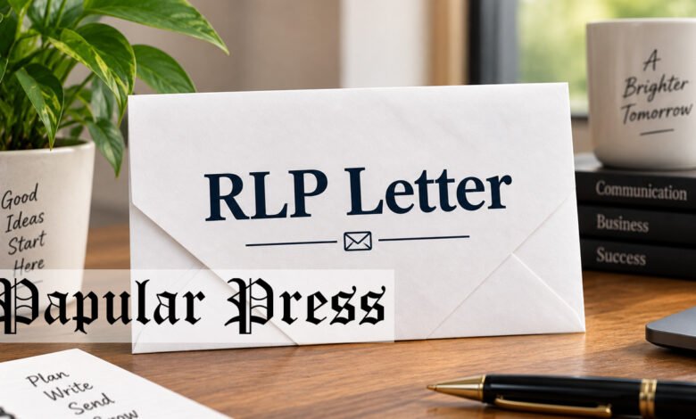RLP Letter