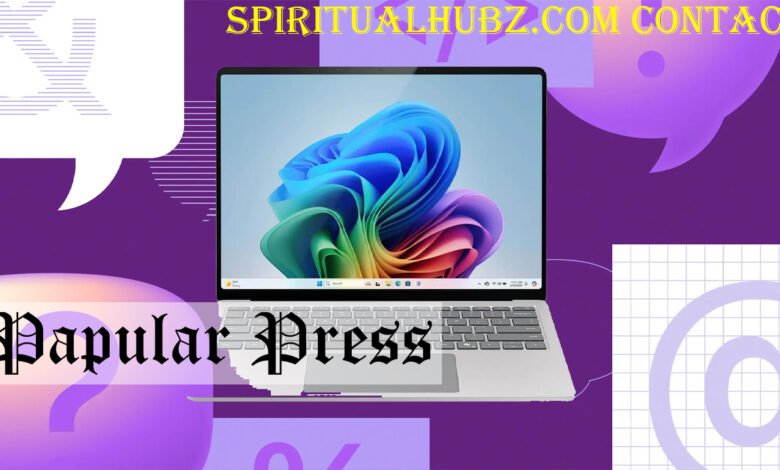 spiritualhubz.com contact