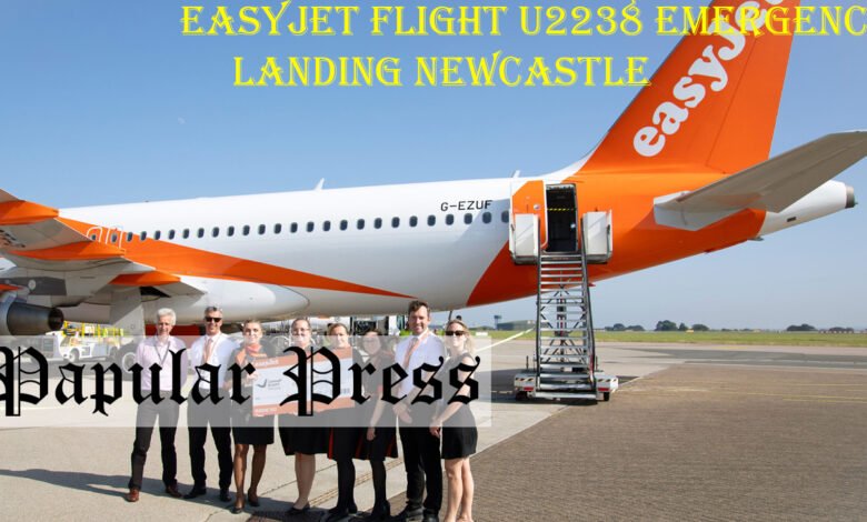 EasyJet Flight U2238 Emergency Landing Newcastle